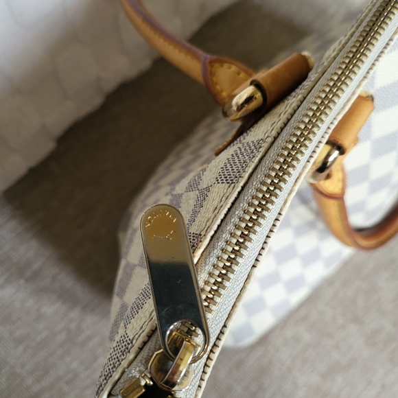 Louis Vuitton Damier Azur Saleya MM Vintage..Authentic.. - Picture 10 of 16